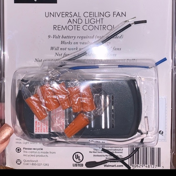 Universal Ceiling Fan & Light Remote Control - Picture 5 of 5
